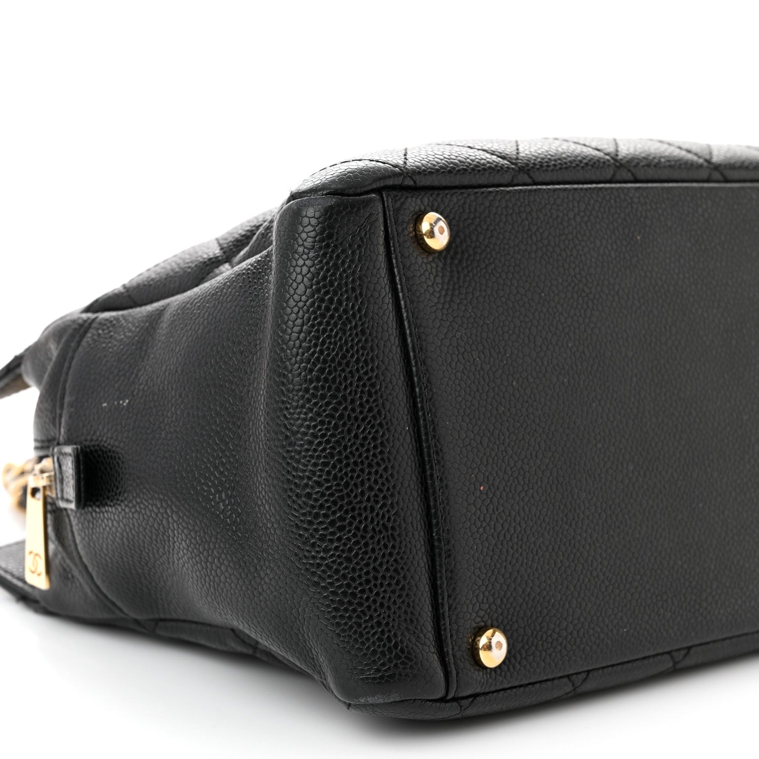 Chanel Caviar Quilted Petit Timeless Tote PTT Black 9 of 14