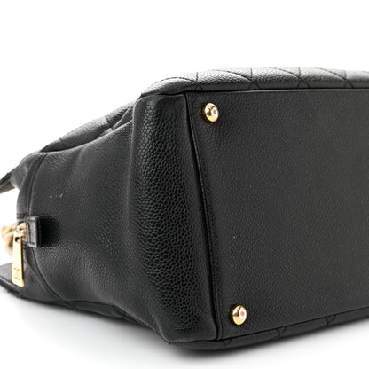 Chanel Caviar Quilted Petit Timeless Tote PTT Black 9 of 14