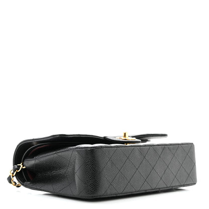 Chanel Caviar Quilted Medium Double Flap Black 4 of 11