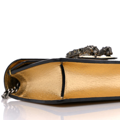 Gucci Metallic Calfskin Super Mini Dionysus Shoulder Bag Gold 7 of 8