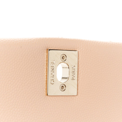 Chanel Caviar Quilted Extra Mini Coco Handle Flap Light Pink 7 of 11