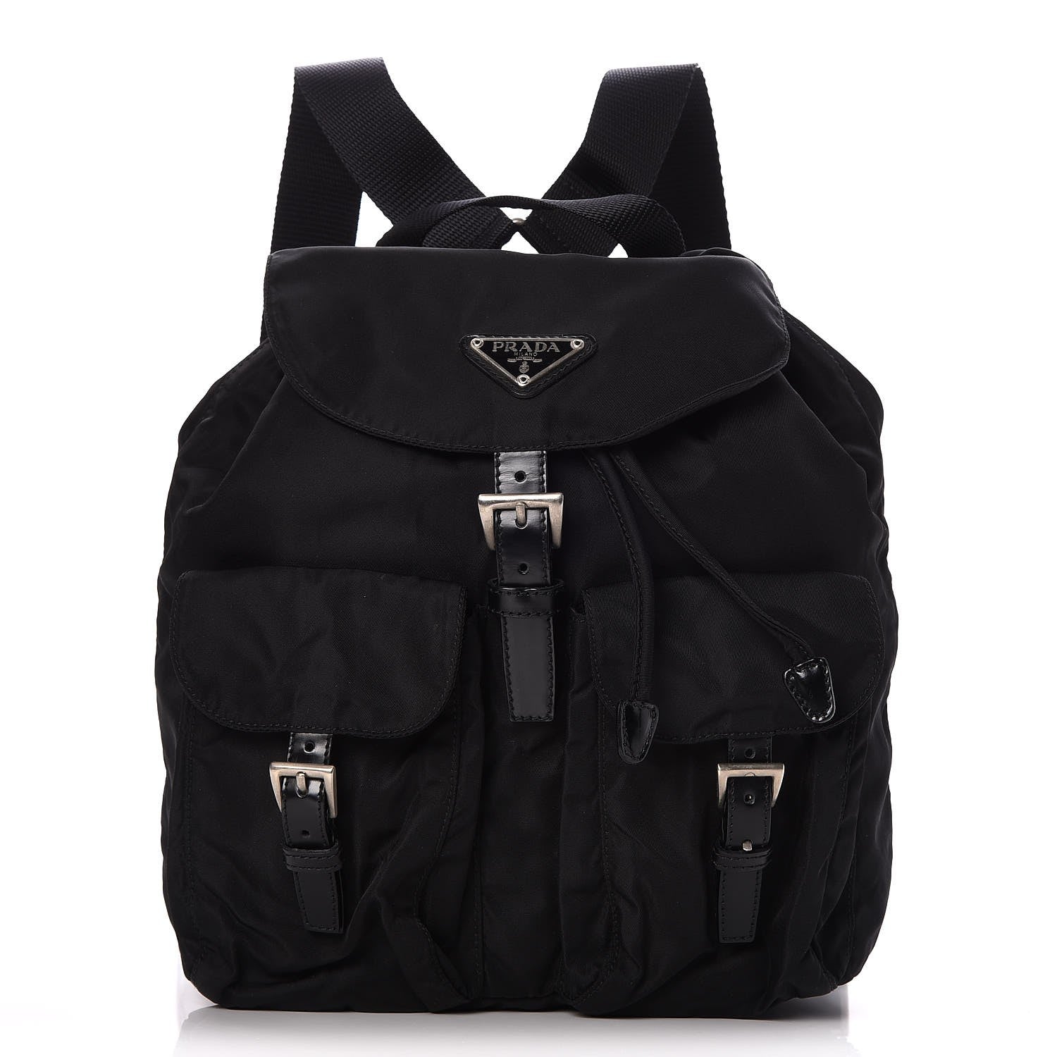 Prada Nylon Vela Small Backpack Black 1 of 7