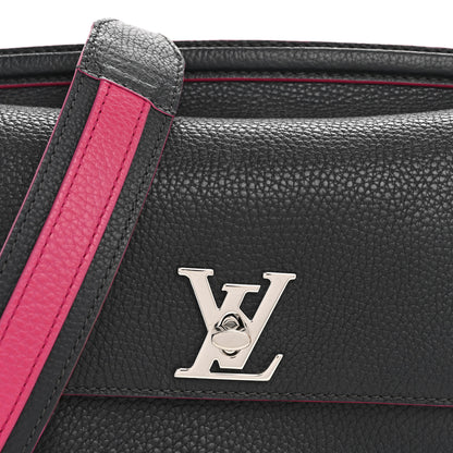 Louis Vuitton Taurillon Marceau Cobalt Fuchsia 7 of 14