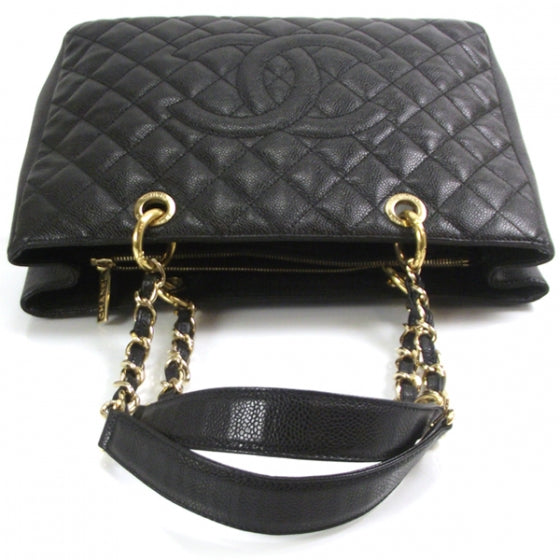 Caviar Grand Shopping Tote GST Black