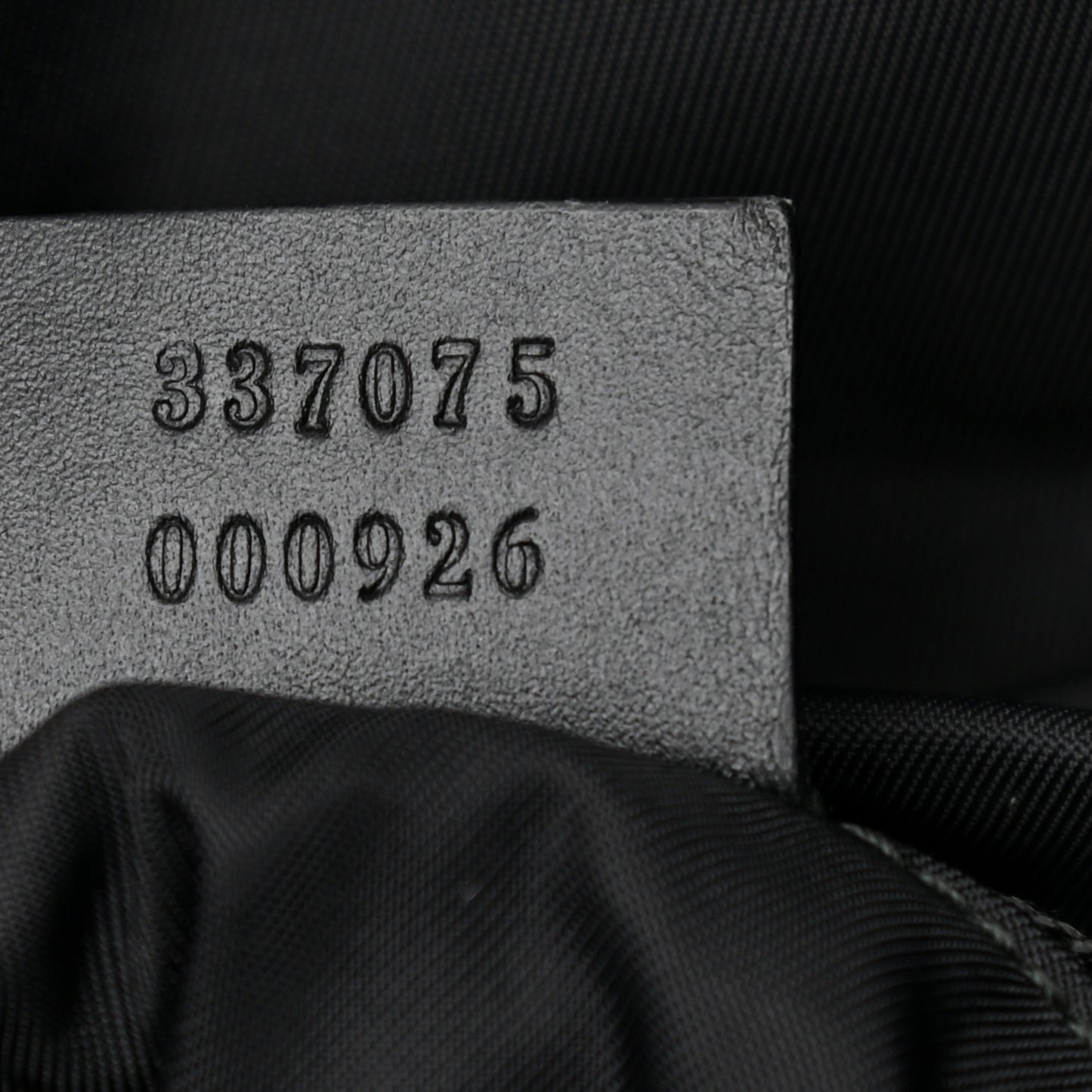 Techno Canvas Web Single Buckle Backpack Black