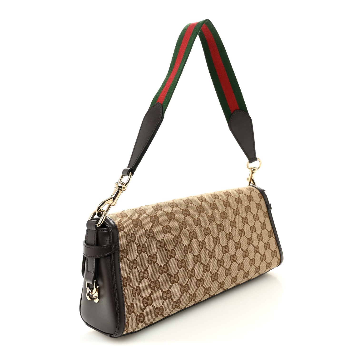Gucci GG Monogram Medium Luce Shoulder Bag Beige Ebony 3 of 10