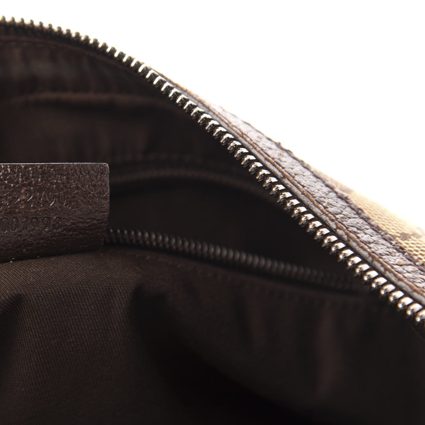 Monogram Medium Half Moon Hobo Dark Brown