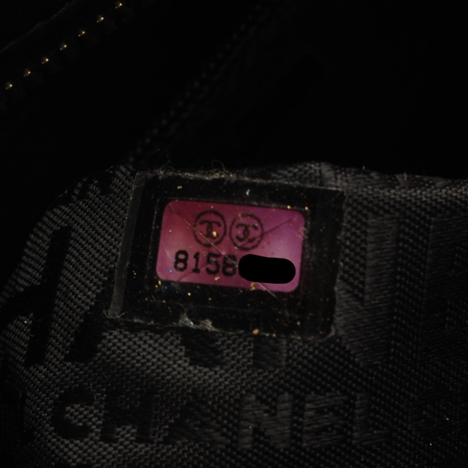 Chanel Lambskin Quilted Chocolate Bar Tote Black 7 of 7