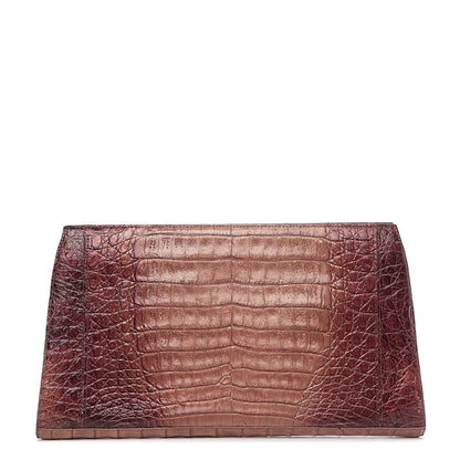 Nancy Gonzalez Metallic Crocodile Clutch 1 of 6