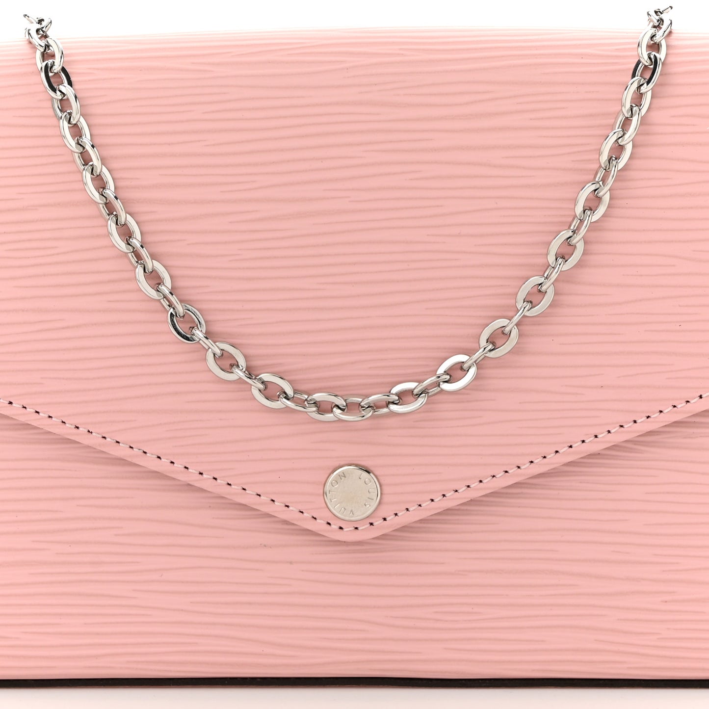 Epi Pochette Felicie Rose Ballerine