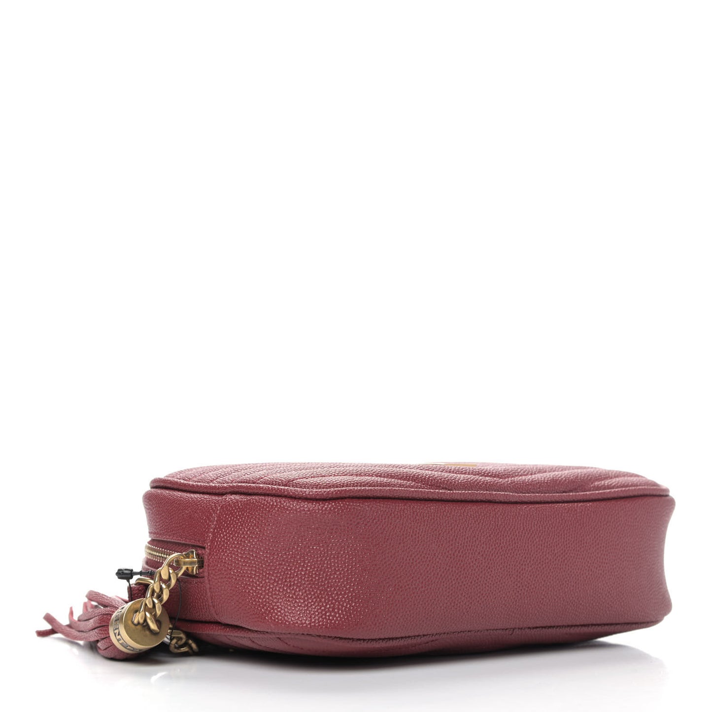 Grain De Poudre Matelasse Monogram Mini Lou Camera Bag Opyum Red