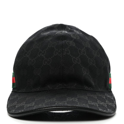 Gucci Monogram Web Baseball Hat L Black 3 of 9