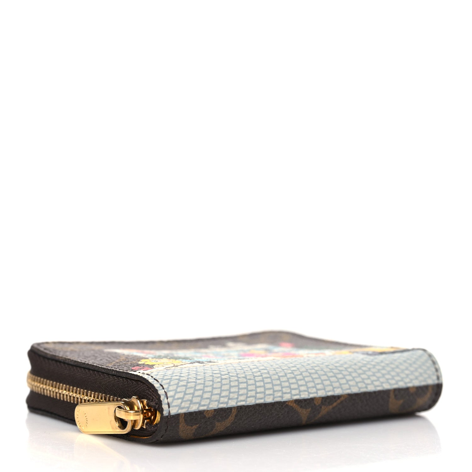 Louis Vuitton Monogram 2022 Christmas Animation New York Soho Zippy Coin Purse Yellow 4 of 7