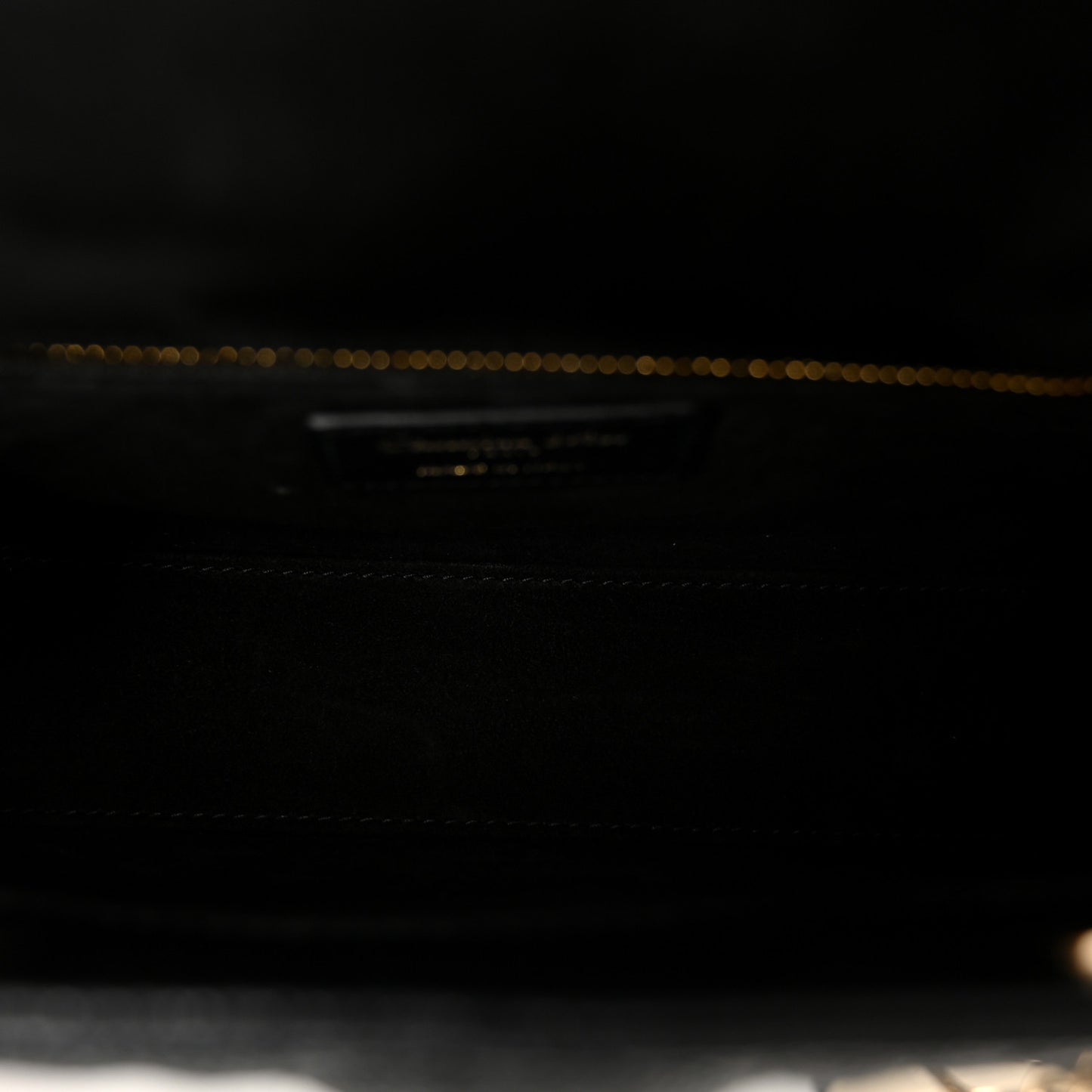 Grained Calfskin Cannage Small Lady Dior Black
