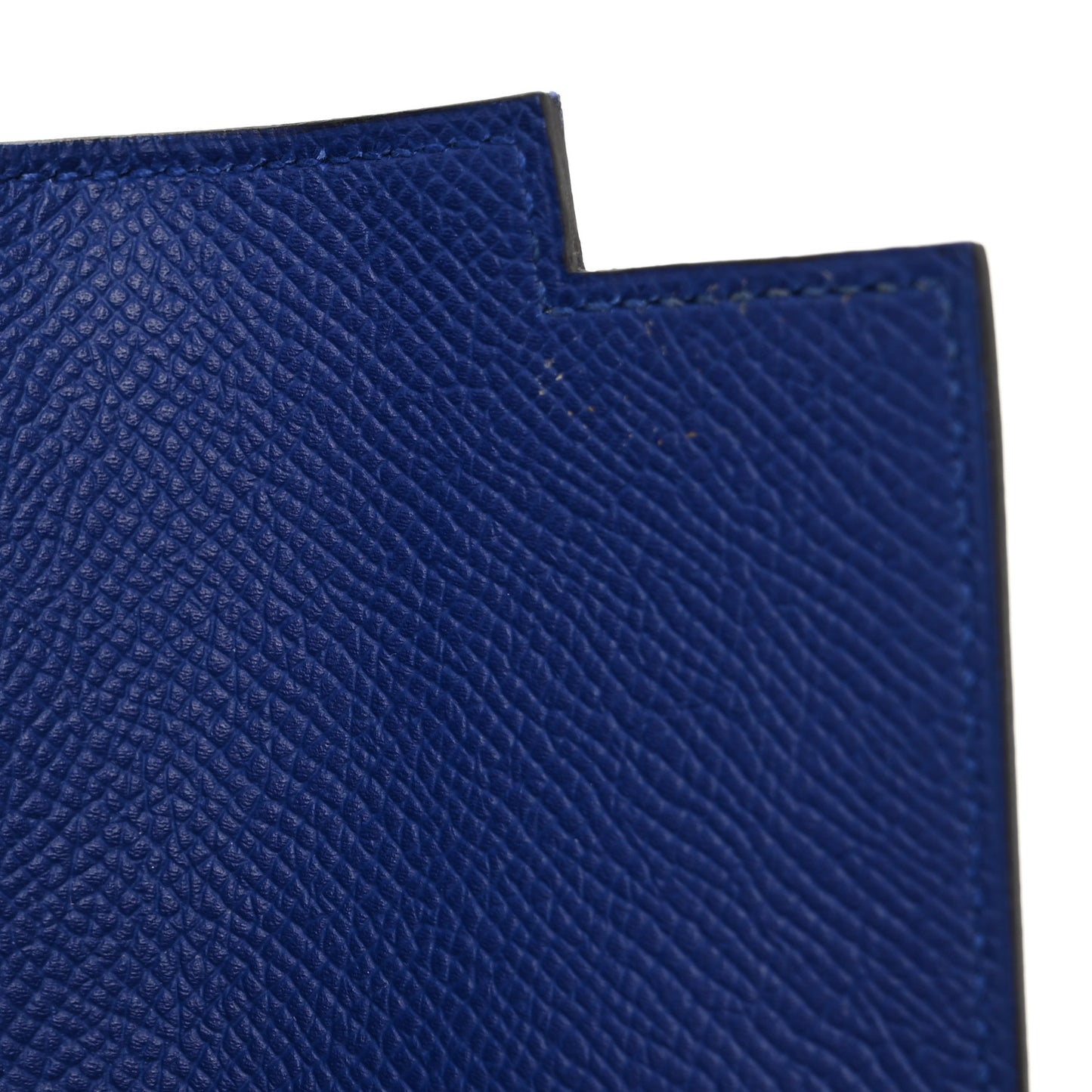 Epsom Kelly Longue Wallet Bleu Electrique