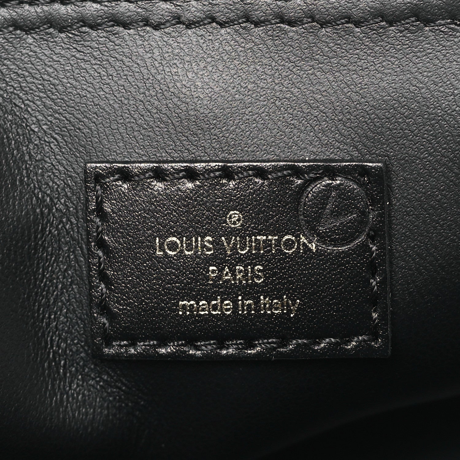 Louis Vuitton Lambskin Malletage Alma Nano Black 6 of 8