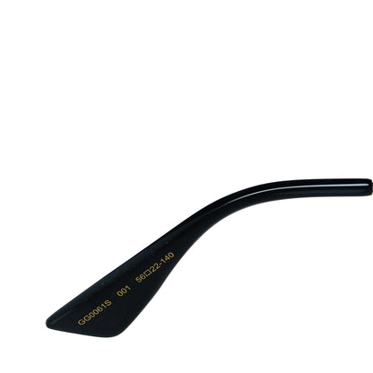 Gucci Metal Round Frame Sunglasses GG0061S Black 5 of 7