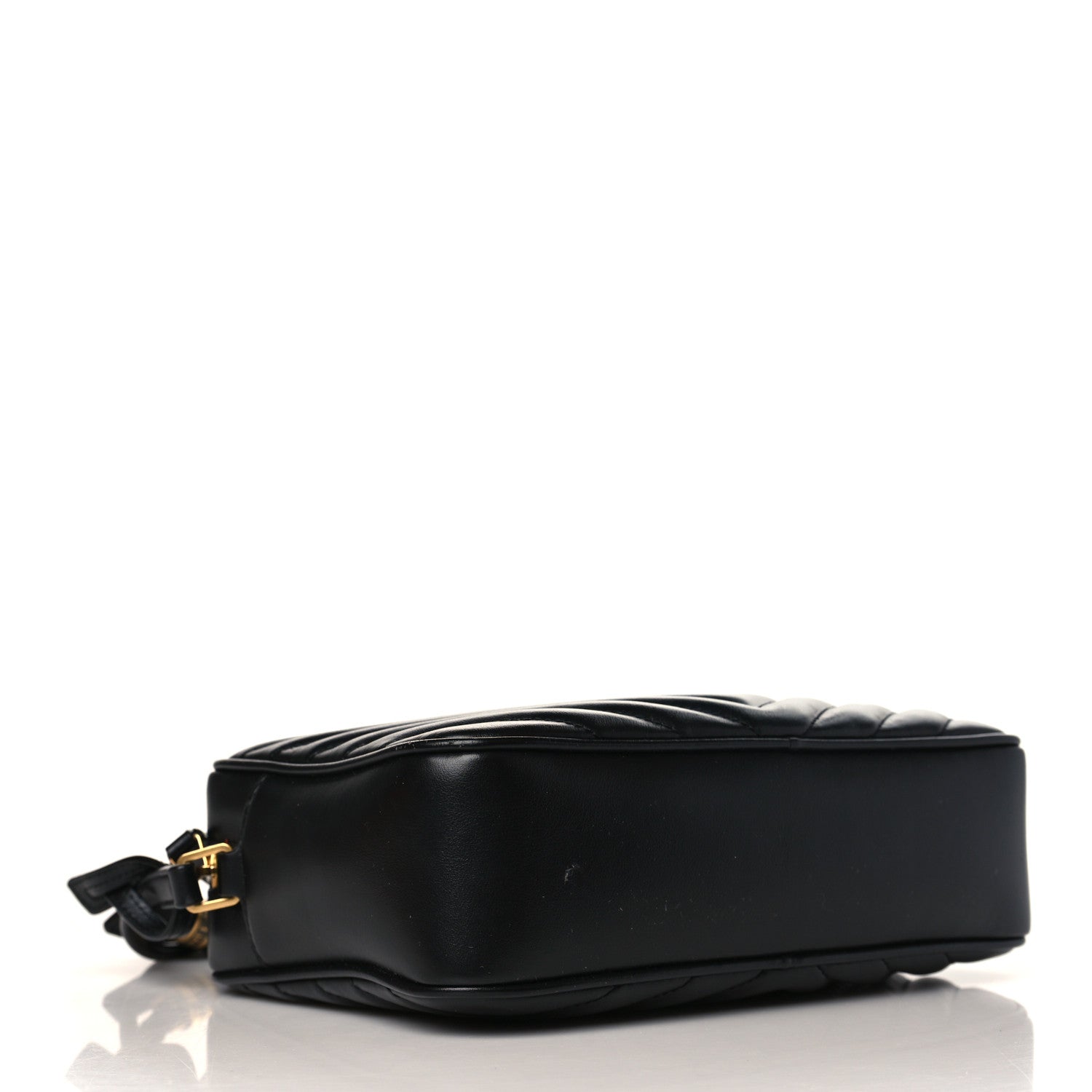 Saint Laurent Calfskin Matelasse Monogram Lou Camera Bag Black 4 of 9