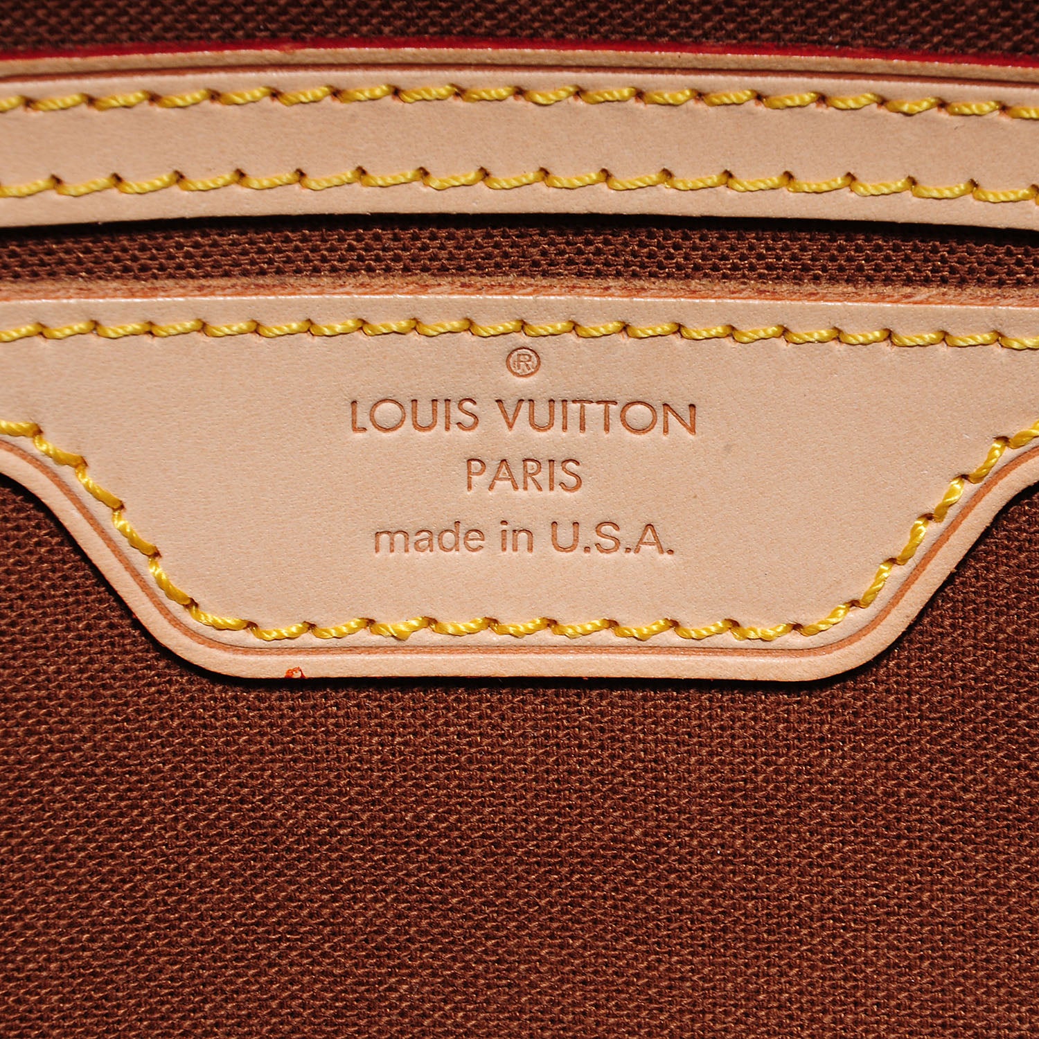 Louis Vuitton Monogram Cabas Mezzo 6 of 7
