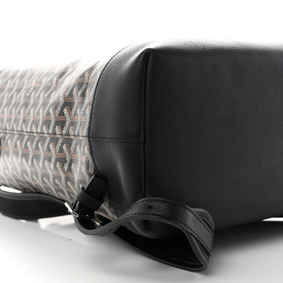 Goyard Goyardine Calfskin Cisalpin Backpack Black 8 of 11
