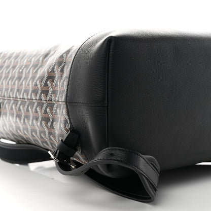 Goyard Goyardine Calfskin Cisalpin Backpack Black 8 of 11