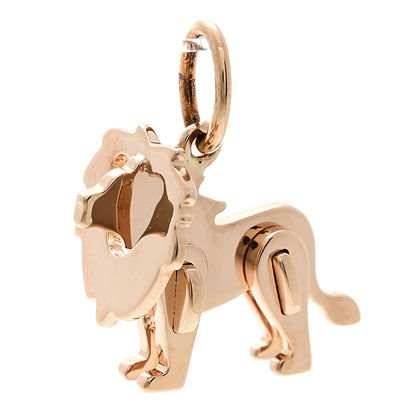 Tiffany 18K Rose Gold Save The Wild Lion Charm 3 of 5