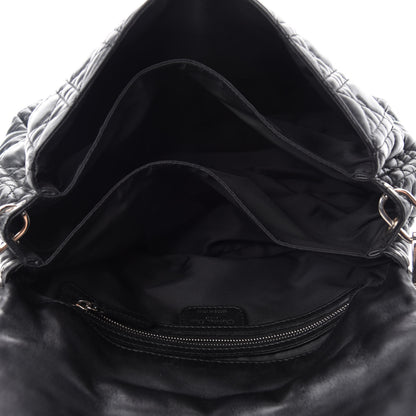 Christian Dior Lambskin Cannage New Lock Flap Black 5 of 10
