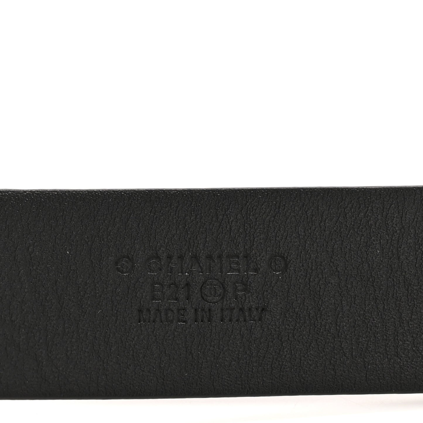 Calfskin CC Belt 80 32 Black
