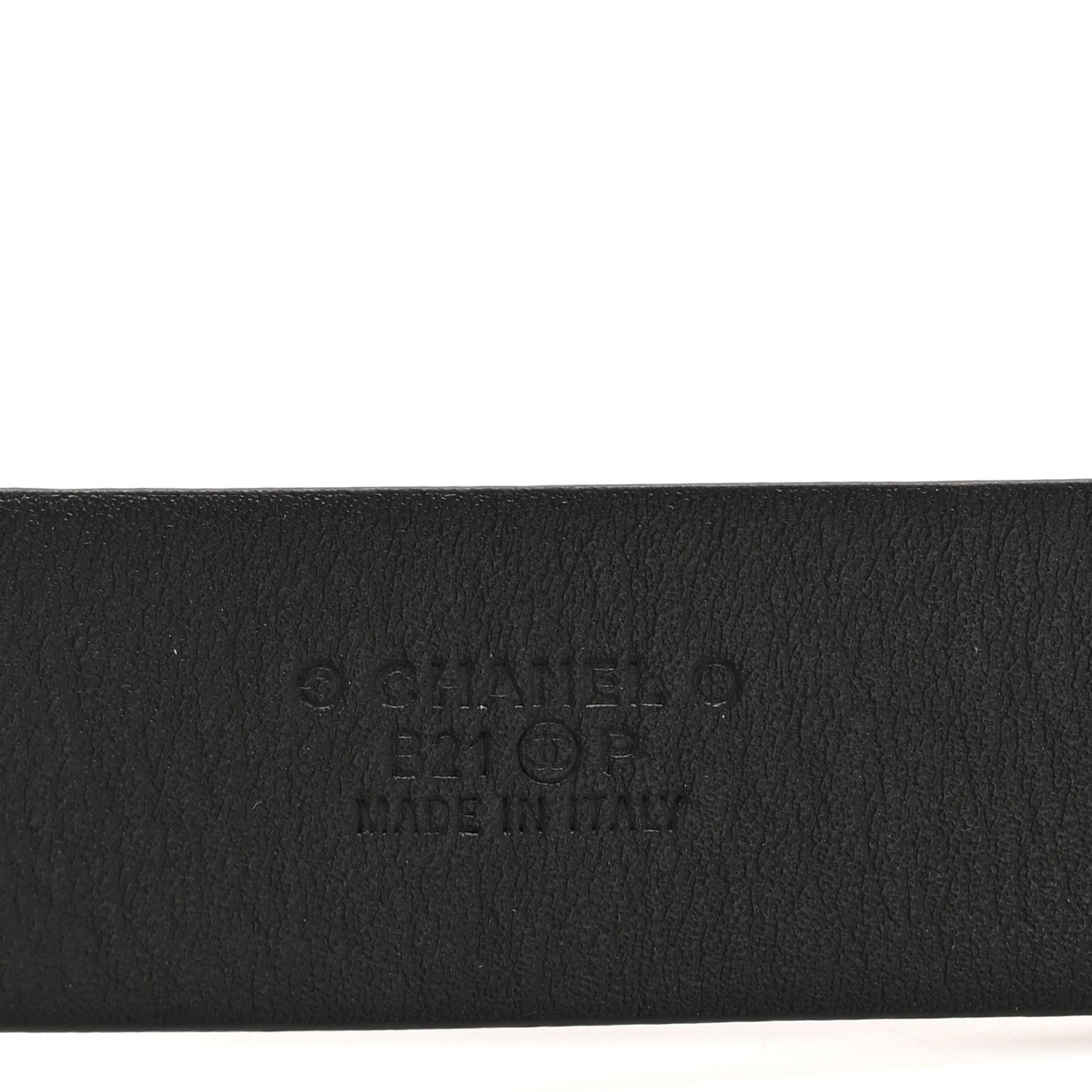 Chanel Calfskin CC Belt 80 32 Black 5 of 7