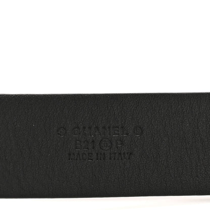 Chanel Calfskin CC Belt 80 32 Black 5 of 7