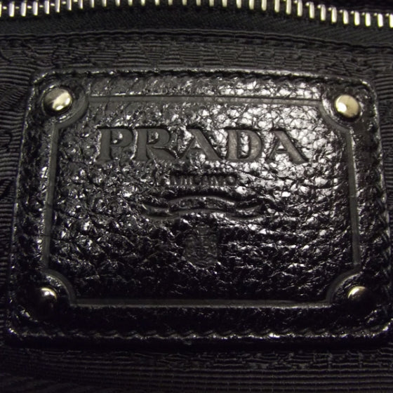 Cervo Lux Chain Shoulder Bag Black
