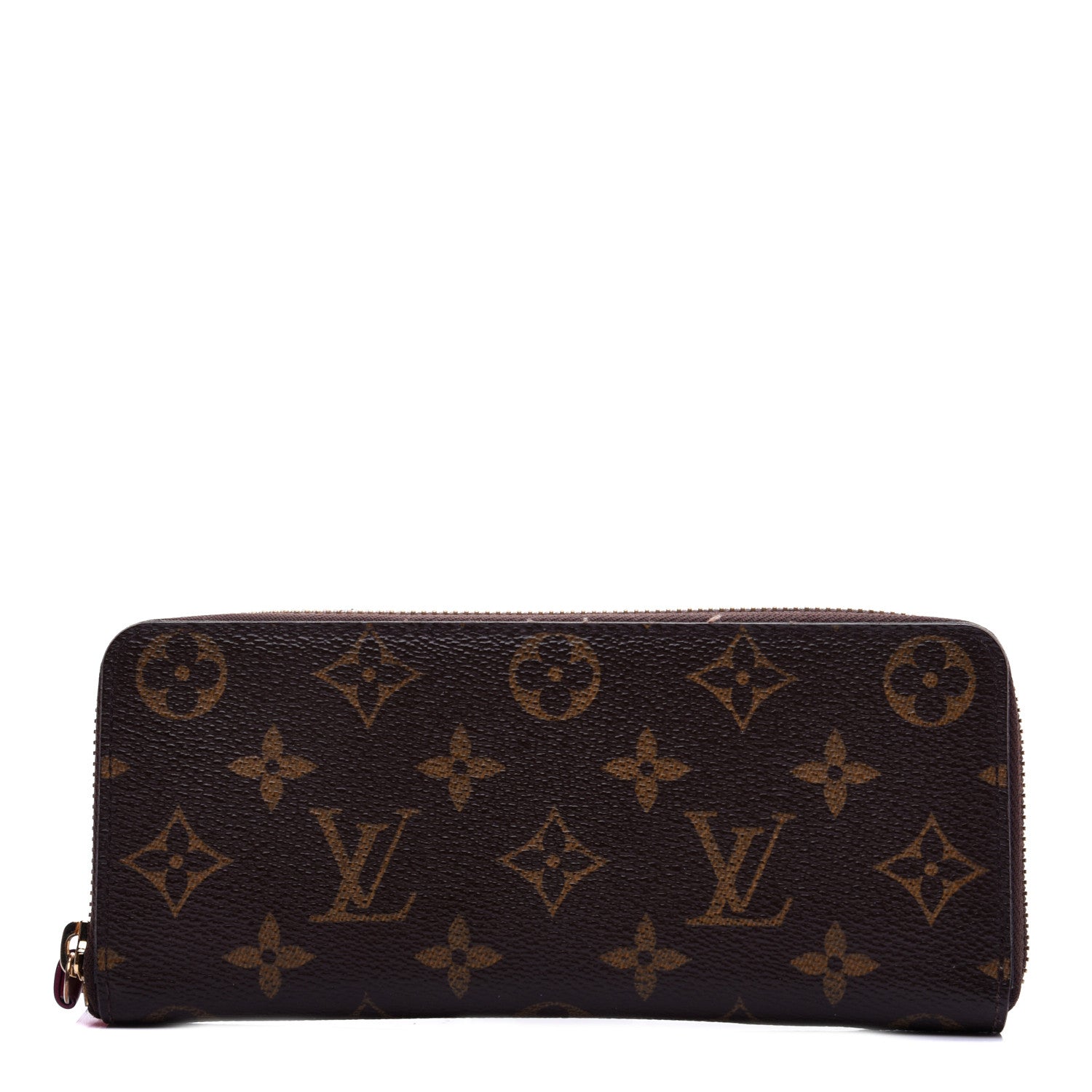 Louis Vuitton Monogram Clemence Wallet Fuchsia 1 of 9