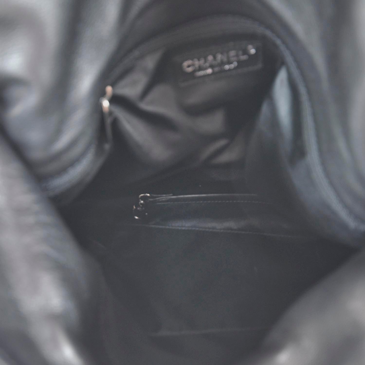 Chanel Lambskin Quilted New Lock Flap Black 8 of 10