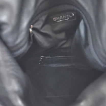 Chanel Lambskin Quilted New Lock Flap Black 8 of 10