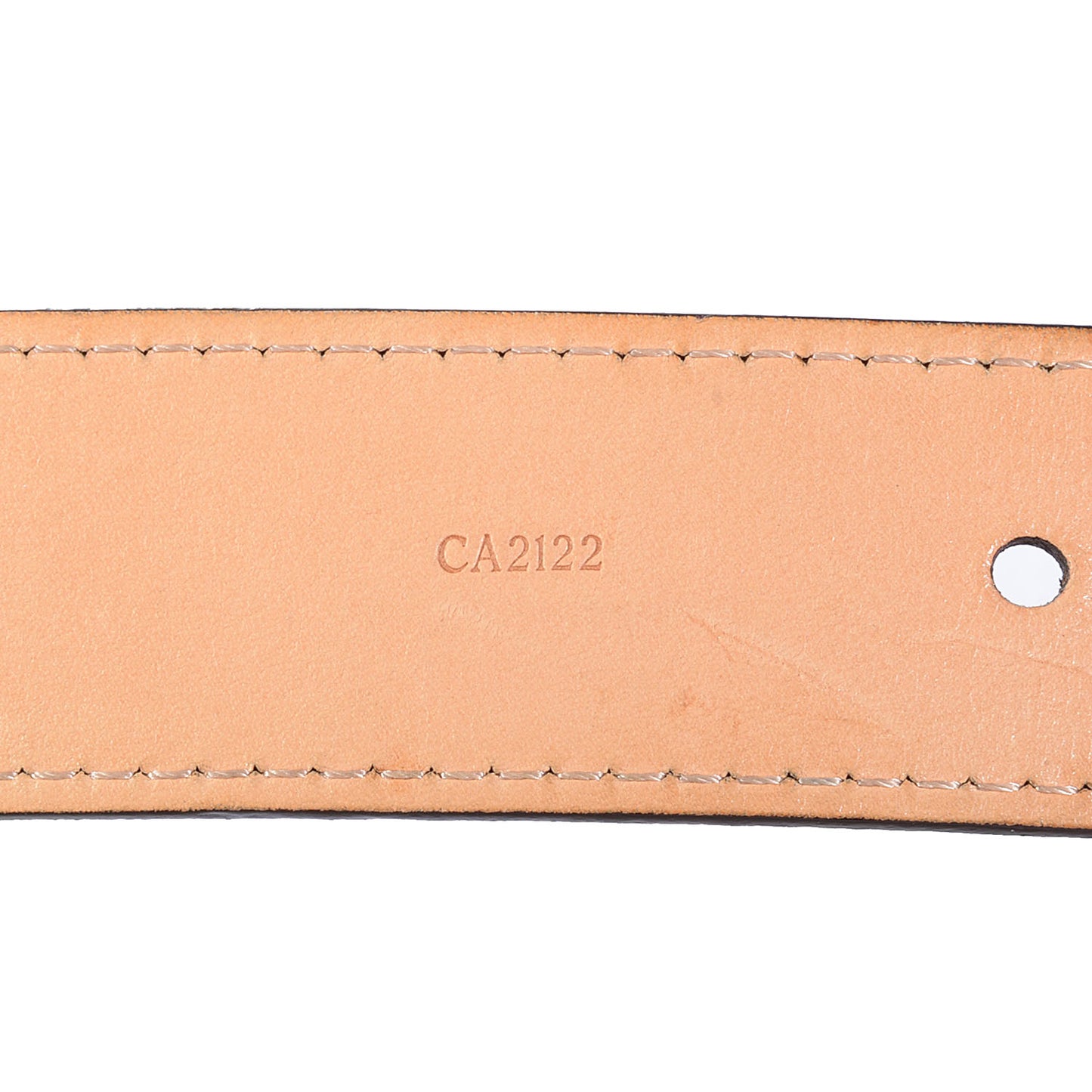 Vernis LV Frame Belt Amarante 85 34