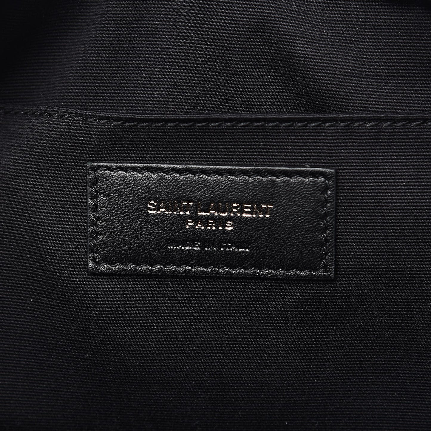 Calfskin Crocodile Embossed Monogram Lou Camera Bag Black