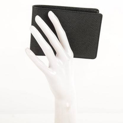 Louis Vuitton Taiga Mens Billfold Wallet 3 Flaps Ardoise 2 of 7