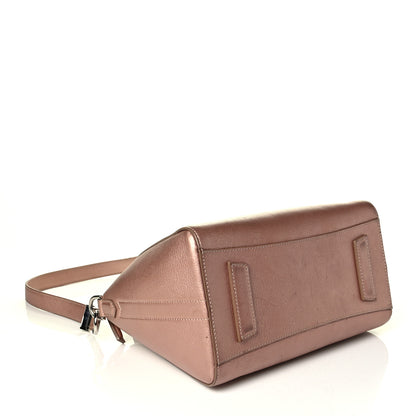 Givenchy Metallic Sugar Goatskin Small Antigona Light Pink 3 of 8
