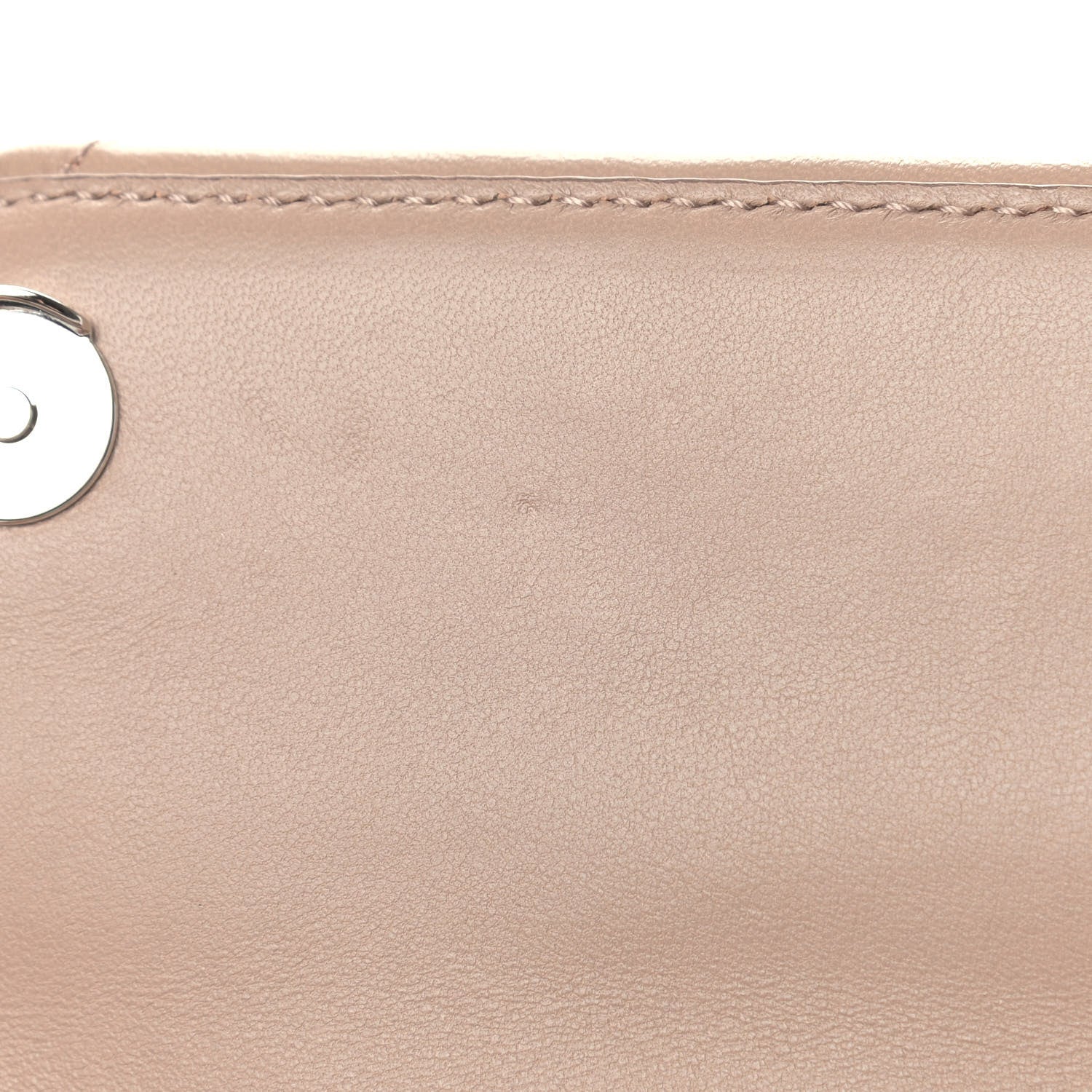 Prada Nappa Triangle Stitched Large Spectrum Bag Cipria 11 of 12