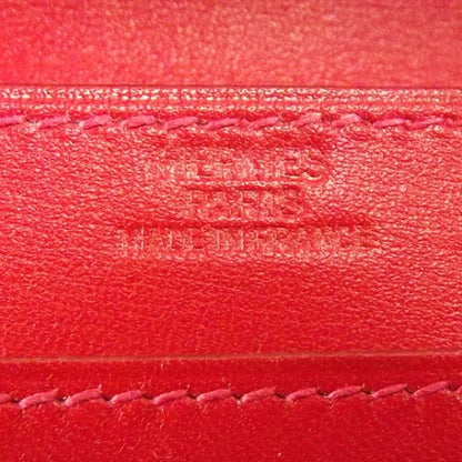 Hermes Sakura Card Holder Red 6 of 7