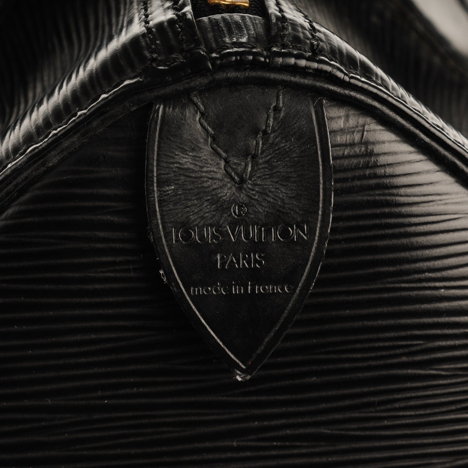 Louis Vuitton Epi Speedy 25 Black 6 of 7