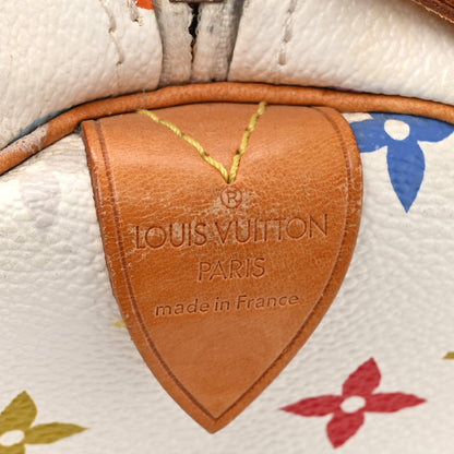 Louis Vuitton Monogram Multicolor Speedy 30 White 6 of 15