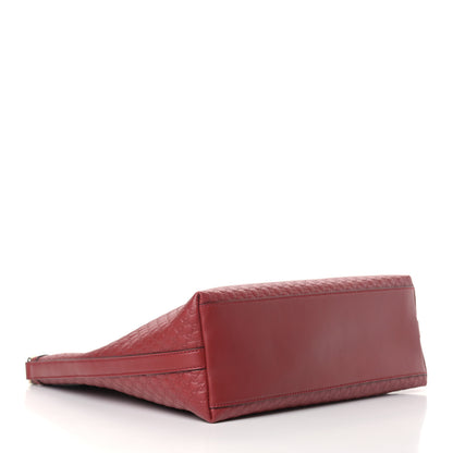 Gucci Soft Microguccissima Margaux Shoulder Bag Red 4 of 12