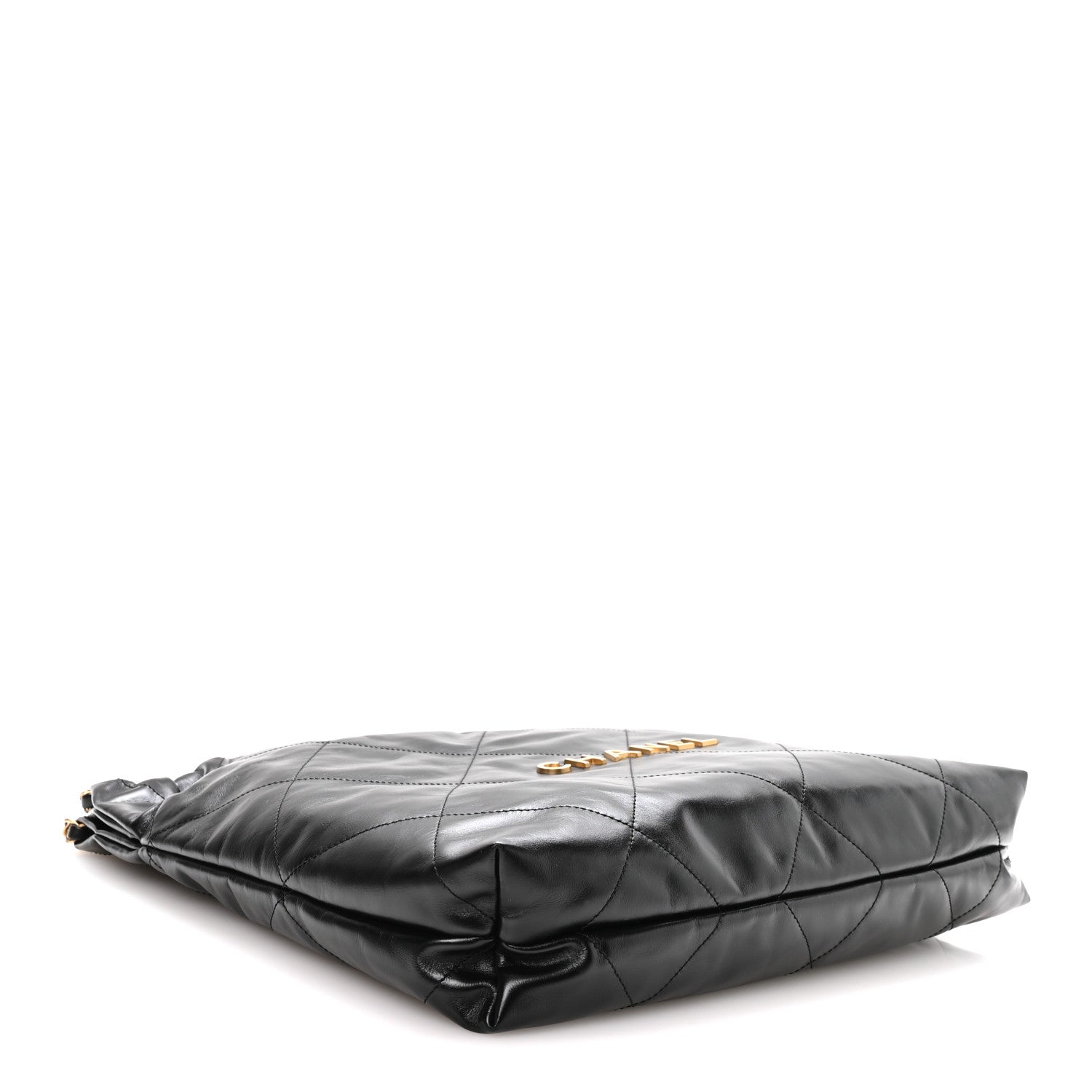 Chanel Shiny Calfskin Quilted Small Chanel 22 Black 5 of 11
