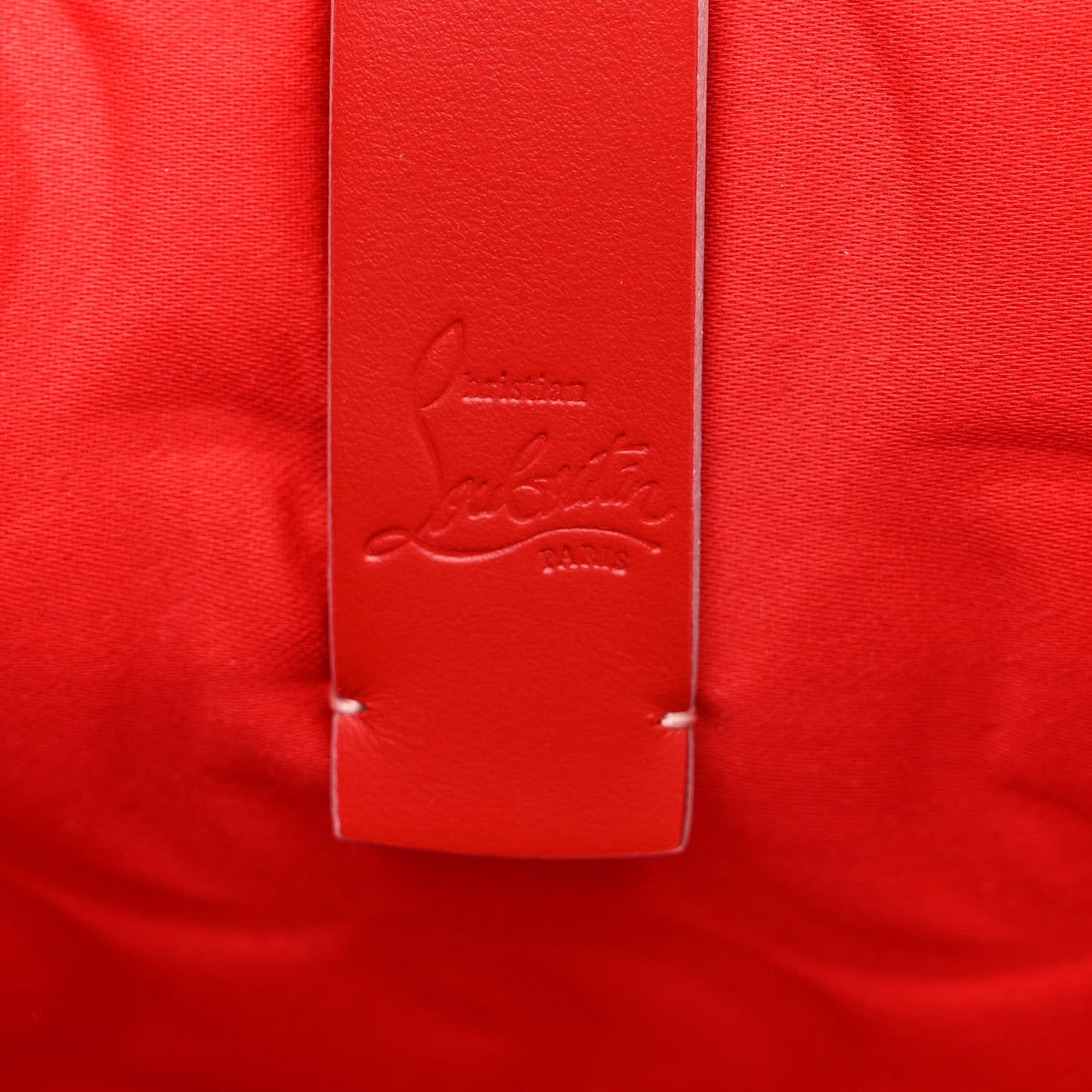 Nappa Embossed Small East West Cabata Tote Leche