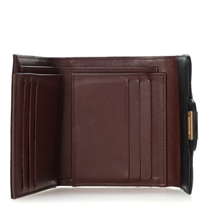 Chanel Aged Calfskin Quilted Reissue Compact Wallet Black 5 of 11