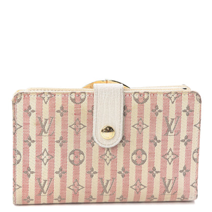 Louis Vuitton Mini Lin Croisette French Purse Wallet Rouge 1 of 6