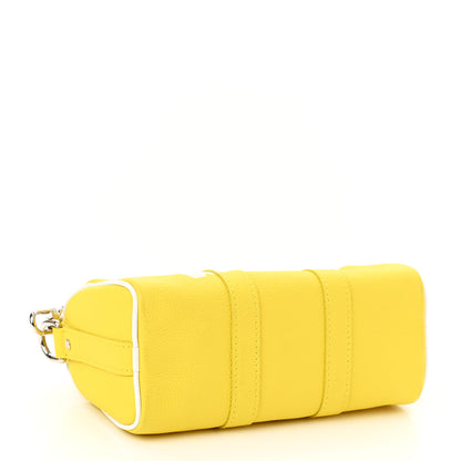 Louis Vuitton Taurillon Everyday LV Keepall XS Yellow 4 of 9
