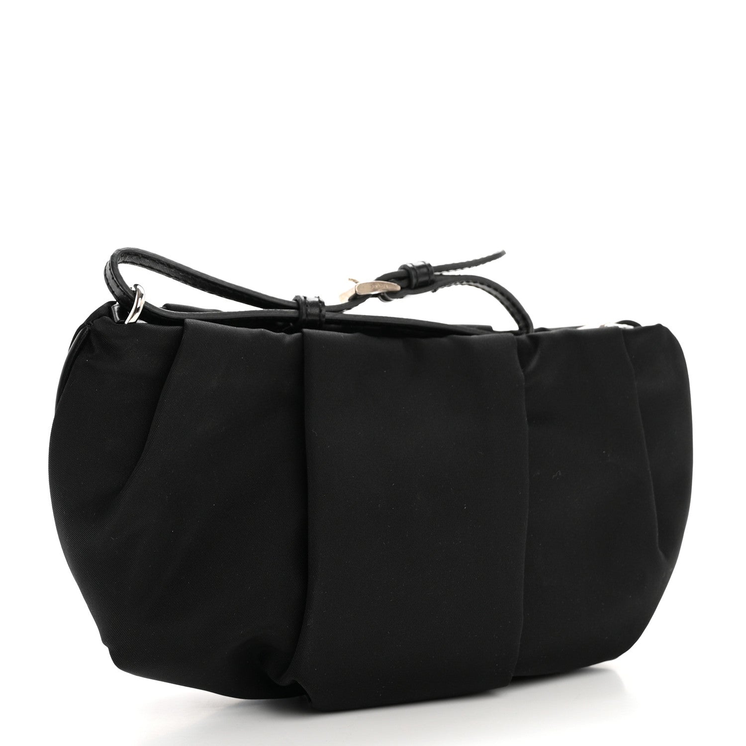 Prada Tessuto Nylon Wristlet Clutch Black 3 of 11