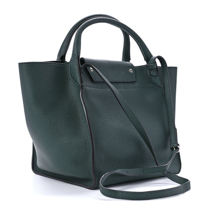 Celine Supple Grained Calfskin Small Big Bag Dark Green 2 of 8